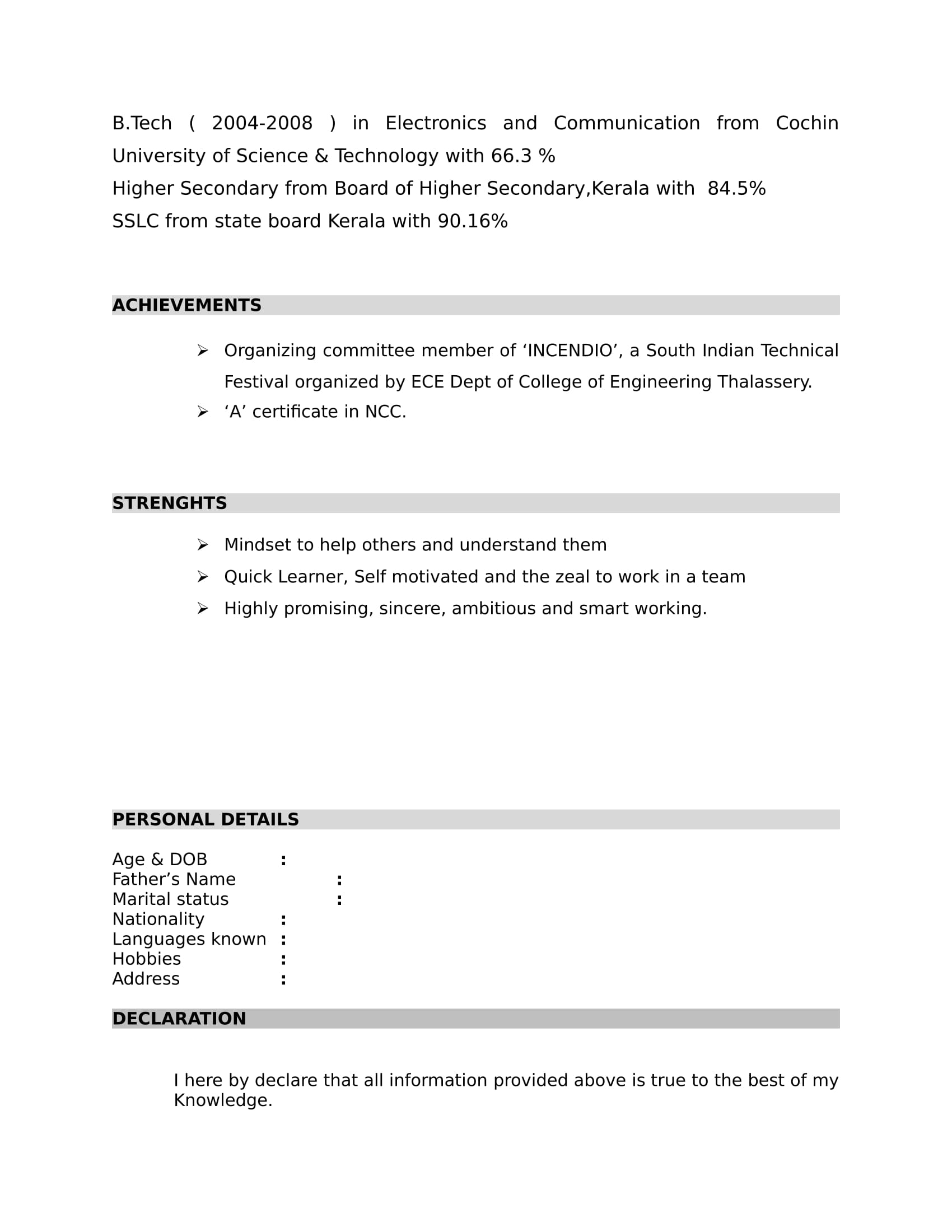 pdsampleresume vlsi